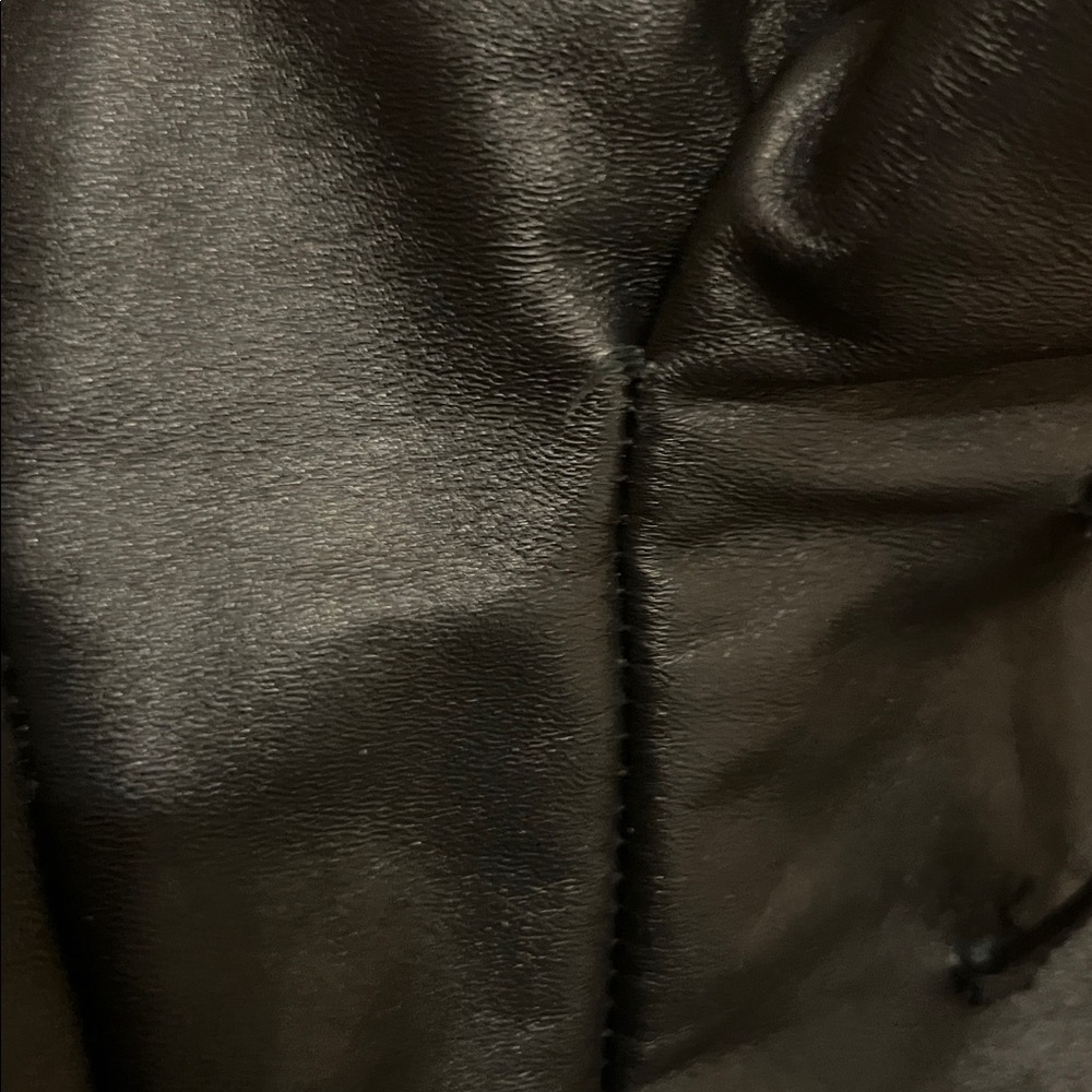 Lamarque Black Leather Trousers - Picture 3 of 6